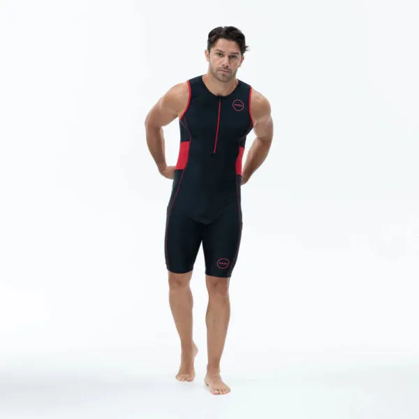 Zone3 Mens Activate Trisuit - Black/Red